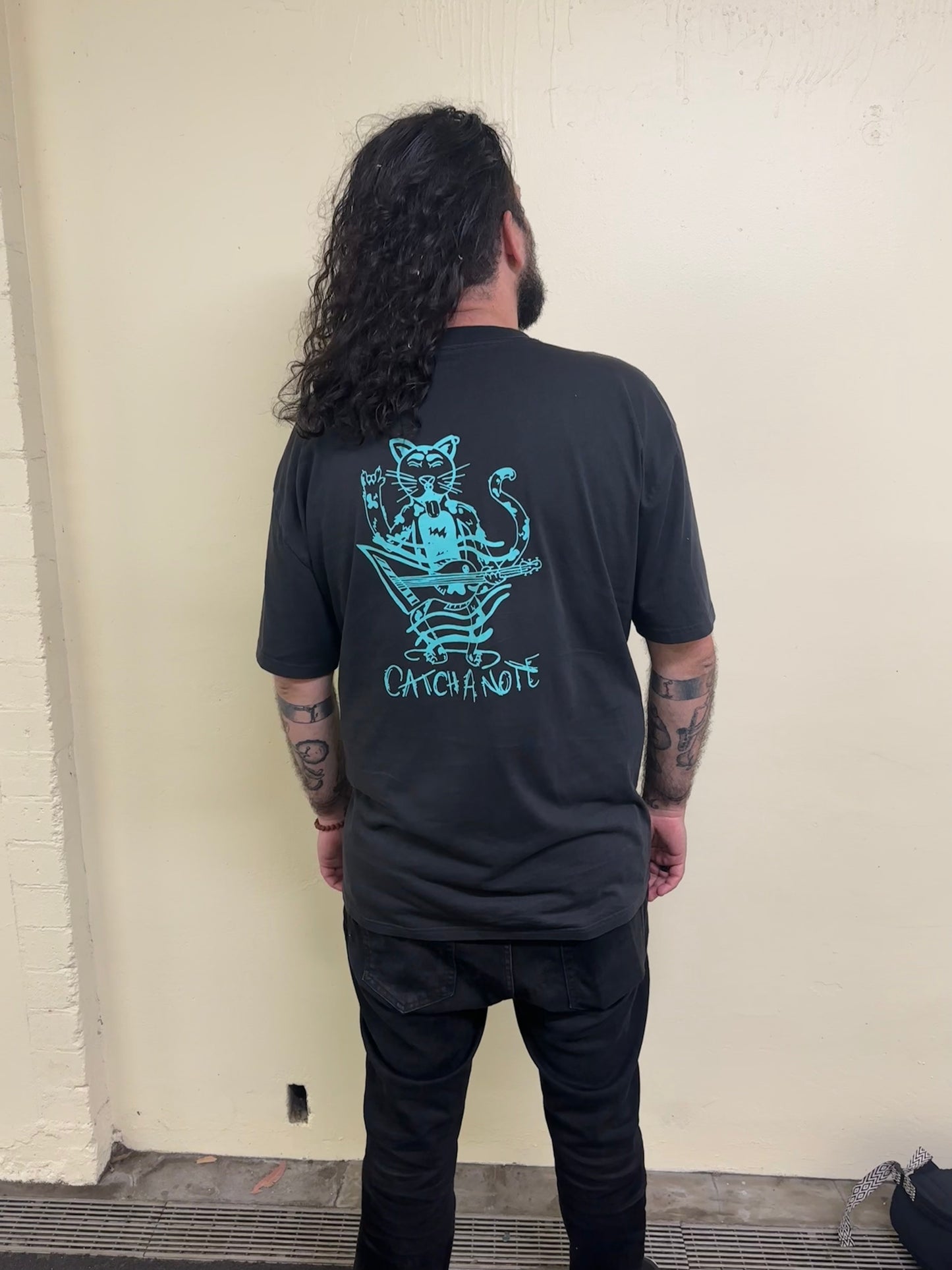Catch A Note Screen Printed Tee