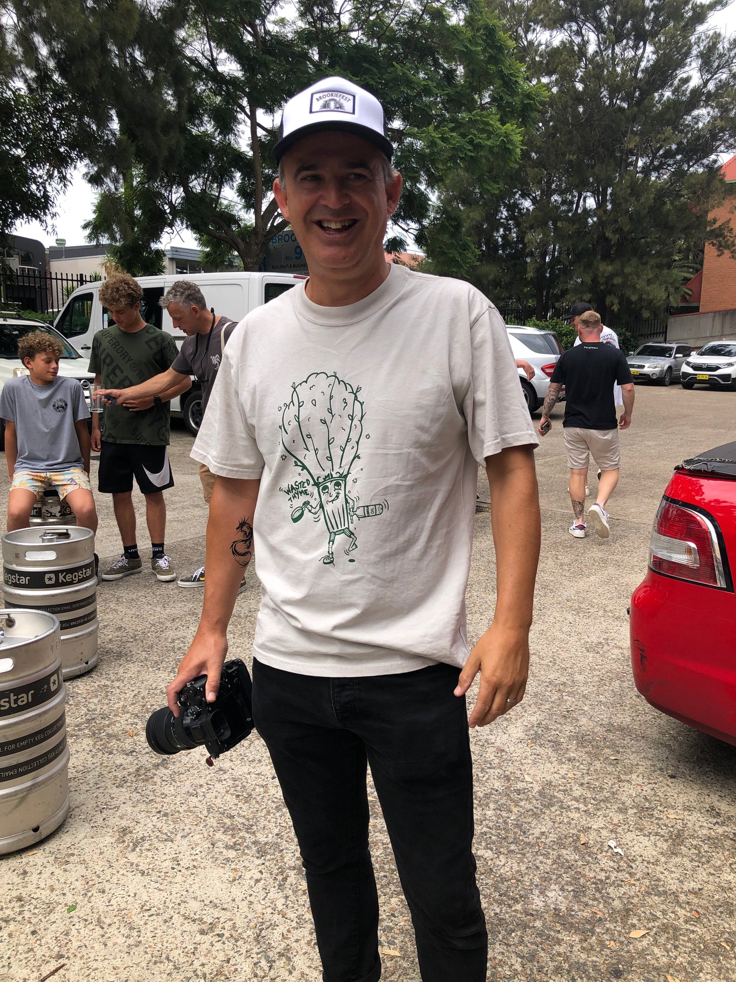 Wasted Thyme Screen Printed Tee